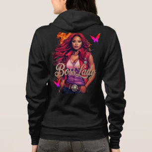 Boss Lady Fire Hoodie