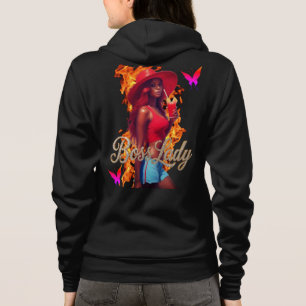 Boss Lady Fire Hoodie