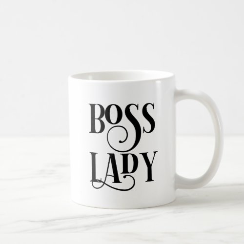 Boss Lady Funny Gift Office Employee Coffee Mug