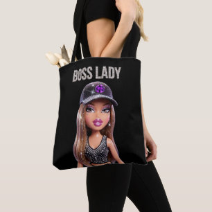 Boss Lady Glam Doll All-Over-Print Tote Bag