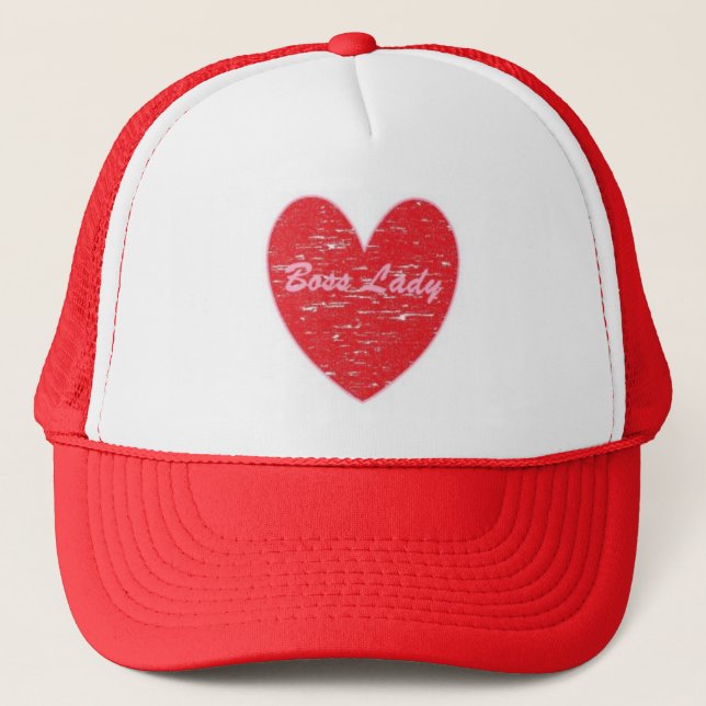 Boss Lady Heart Hat (Front)