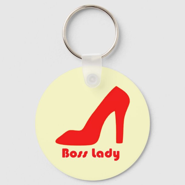 Boss Lady Keychain (Front)