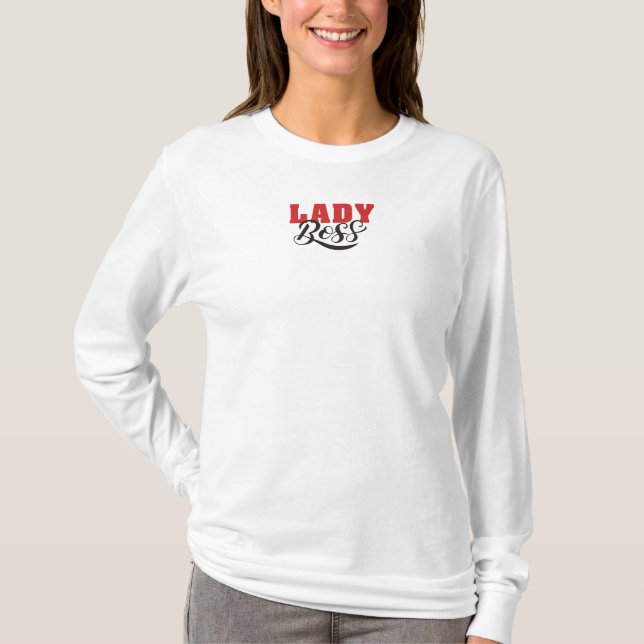 Boss Lady Mindset – Powerful Women Quote Design T-Shirt (Front)