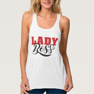 Boss Lady Mindset – Powerful Women Quote Design Tank Top