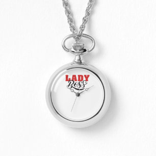 Boss Lady Mindset – Powerful Women Quote Design Watch