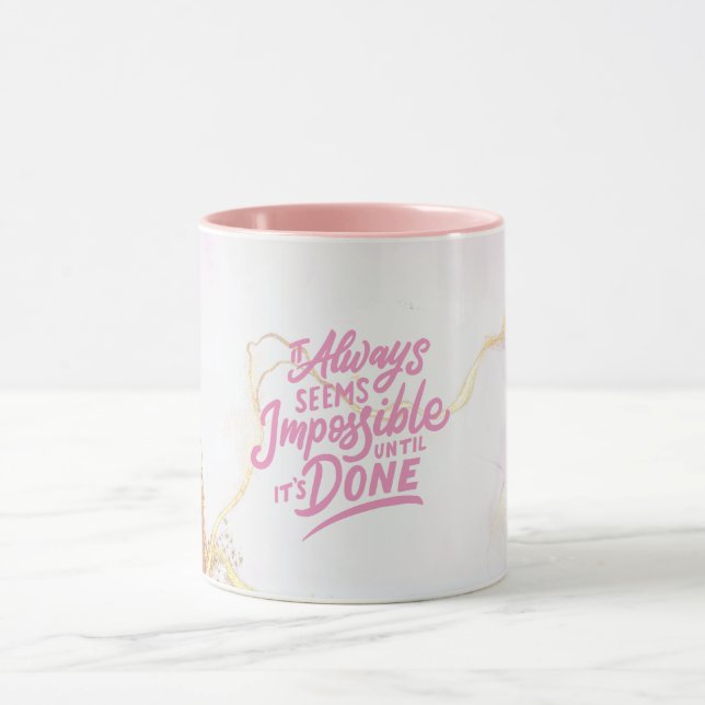 Boss lady Motivational, achievement and success Mug (Center)