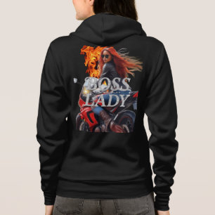 Boss Lady Motorcycle Hoodie