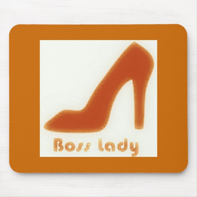 Boss Lady Mouse Pad (Front)