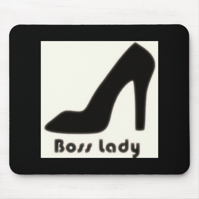 Boss Lady Mouse Pad (Front)