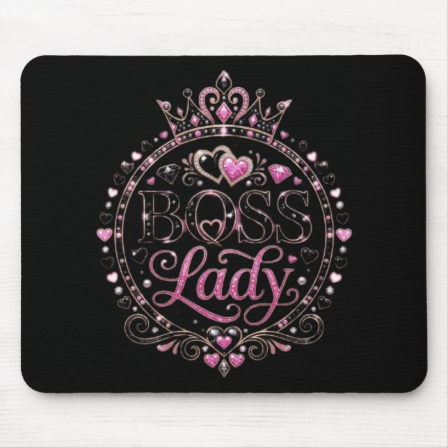 Boss Lady Mousepad (Front)