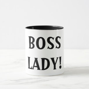 "Boss Lady" mug