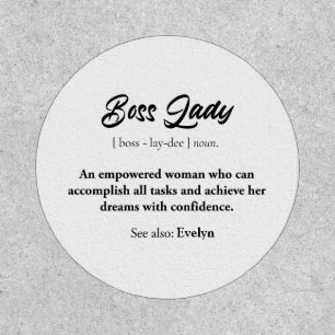 Boss Lady Mug – Empowered Woman Gift, Confidence Patch