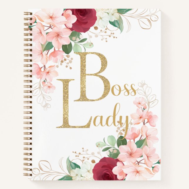 Boss Lady Notebook (Front)