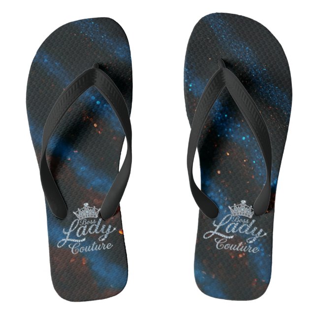 Boss Lady Pair of Flip Flops (Footbed)