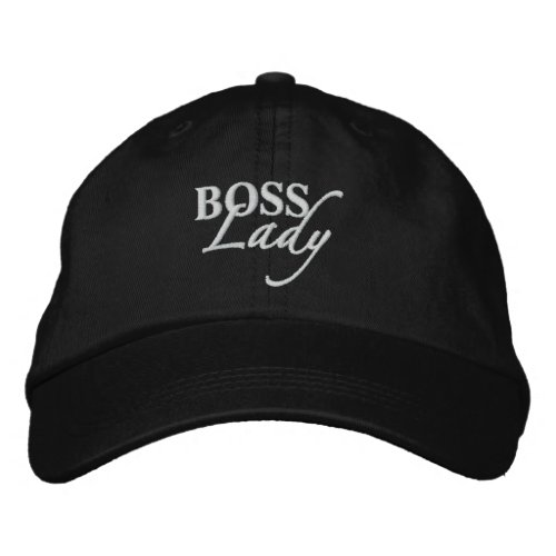 Boss Lady Personalized Adjustable Hat