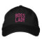 Boss Lady Personalized Adjustable Hat
