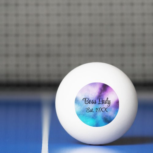 Boss Lady Ping Pong Ball