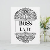 Boss Lady- Positive Quote´s (Standing Front)