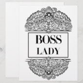Boss Lady- Positive Quote´s (Front/Back)