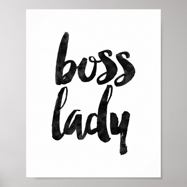 Boss Lady Poster (Front)