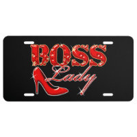 Boss Lady Red High Heel