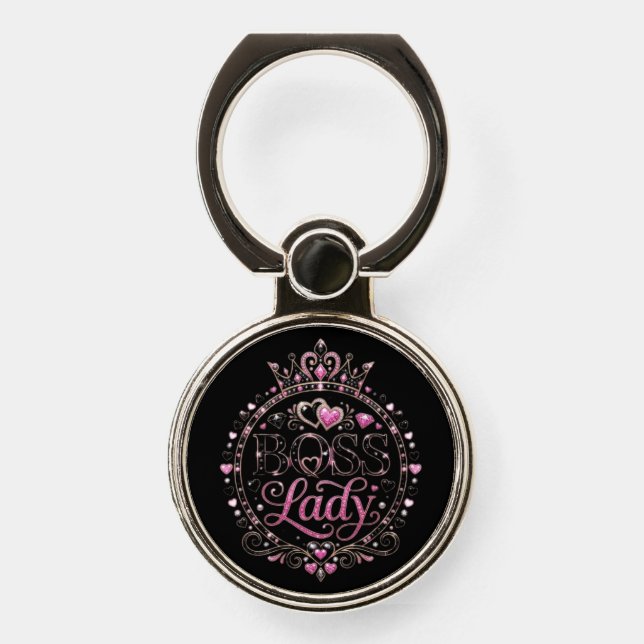 Boss Lady Ring Holder (Front)