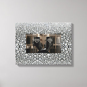 Boss Lady Stretched Canvas Print