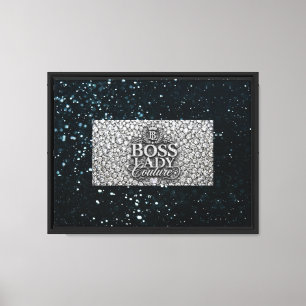 Boss Lady Stretched Canvas Print