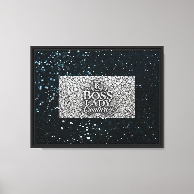 Boss Lady Stretched Canvas Print (Front)