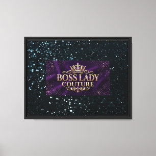 Boss Lady Stretched Canvas Print