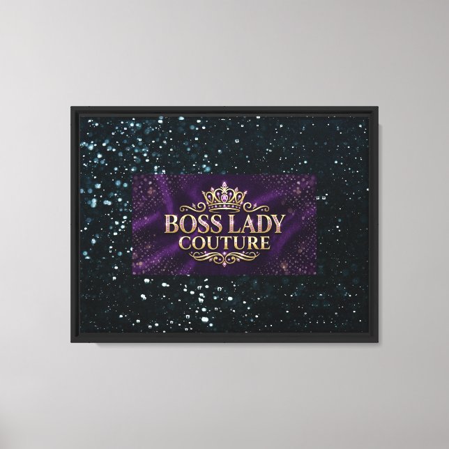 Boss Lady Stretched Canvas Print (Front)
