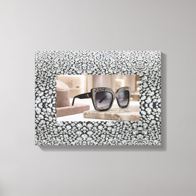 Boss Lady Stretched Canvas Print (Front)
