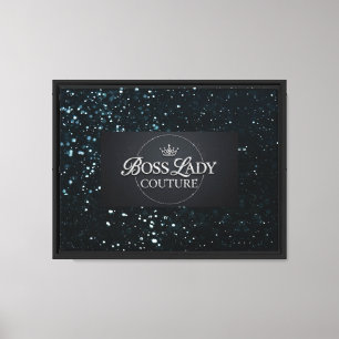 Boss Lady Stretched Canvas Print