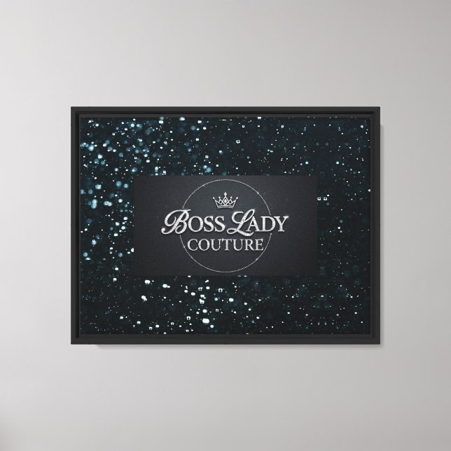 Boss Lady Stretched Canvas Print (Front)