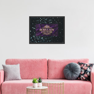 Boss Lady Stretched Canvas Print