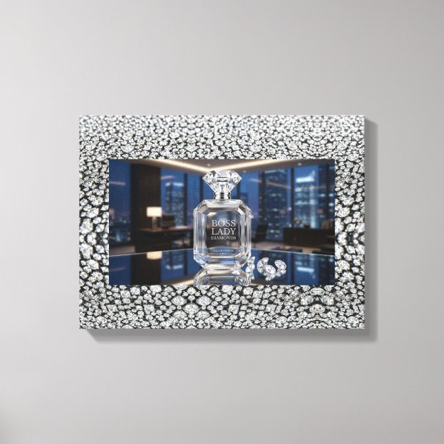 Boss Lady Stretched Canvas Print (Front)
