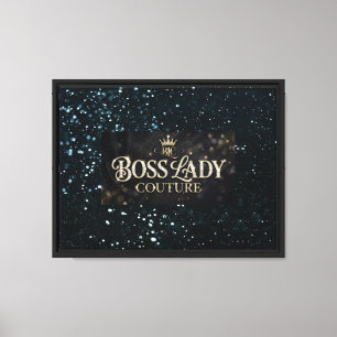 Boss Lady Stretched Canvas Print