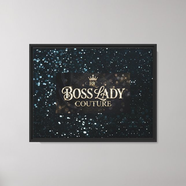 Boss Lady Stretched Canvas Print (Front)
