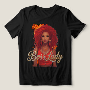 Boss Lady T-Shirt Tri-Blend Shirt