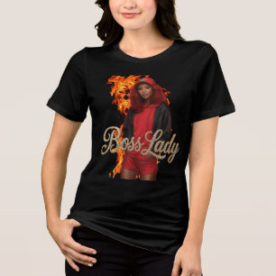 Boss Lady T-Shirt Tri-Blend Shirt