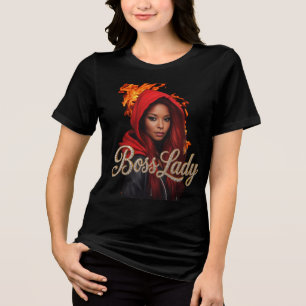 Boss Lady T-Shirt Tri-Blend Shirt