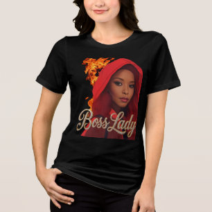 Boss Lady T-Shirt Tri-Blend Shirt