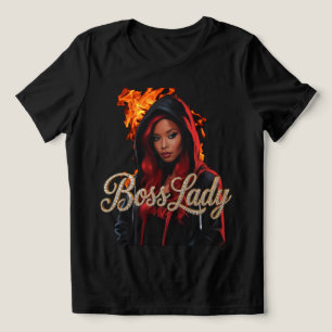 Boss Lady T-Shirt Tri-Blend Shirt