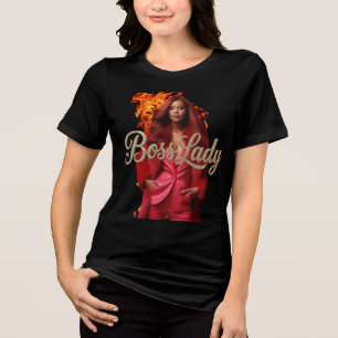 Boss Lady T-Shirt Tri-Blend Shirt