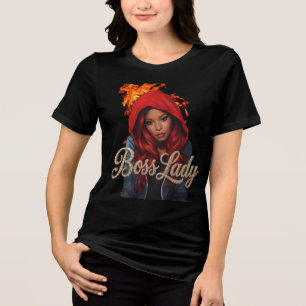 Boss Lady T-Shirt Tri-Blend Shirt