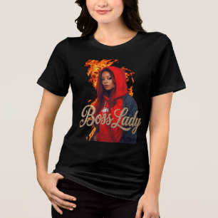 Boss Lady T-Shirt Tri-Blend Shirt