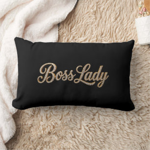 Boss Lady Throw Pillow