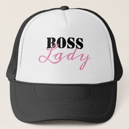 Boss Lady Trucker Hat