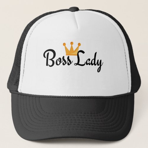 Boss Lady Trucker Hat