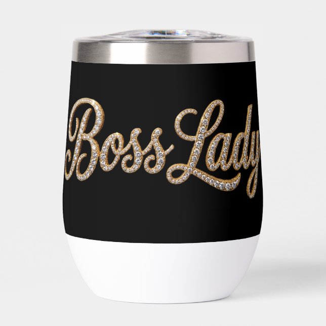 Boss Lady Water Bottle (Front)